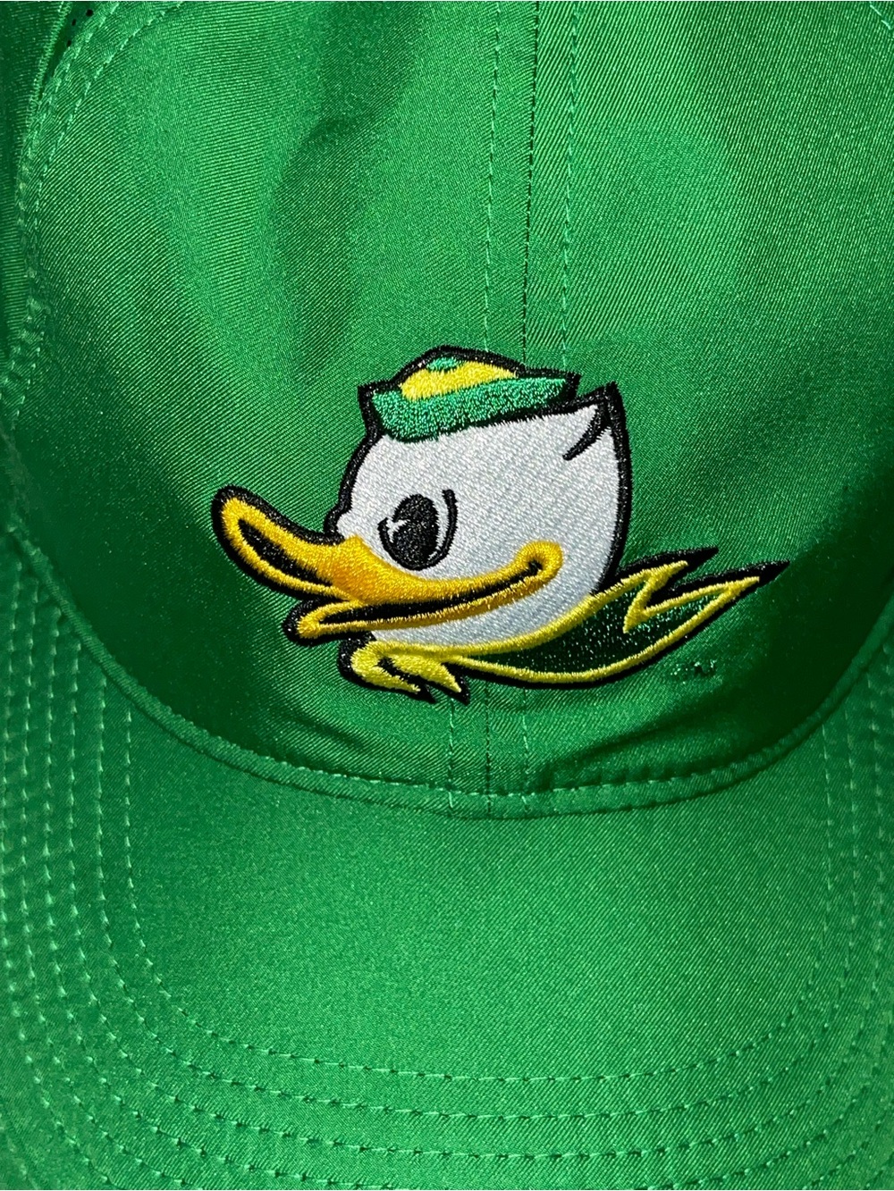 Nike Dri-FIT Featherlight Hat with Oregon Duck Logo U of O Running Hiking - Picture 2 of 8